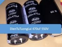 Tụ Hóa 470uF 550V